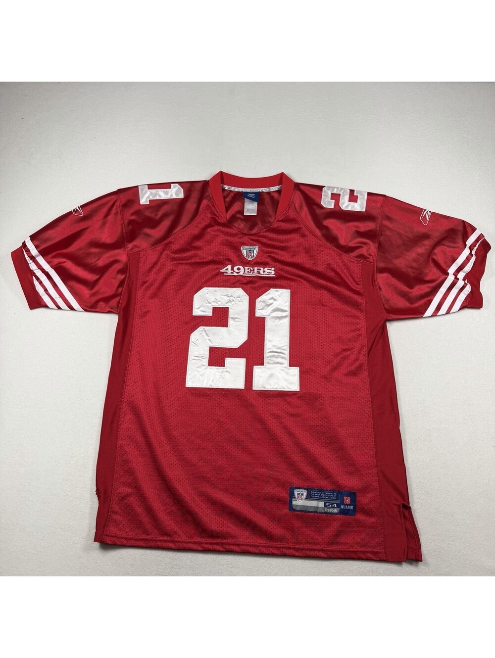 Reebok Frank Gore #21 49ers Jersey Size 54 San Francisco Fully Sewn Stitched